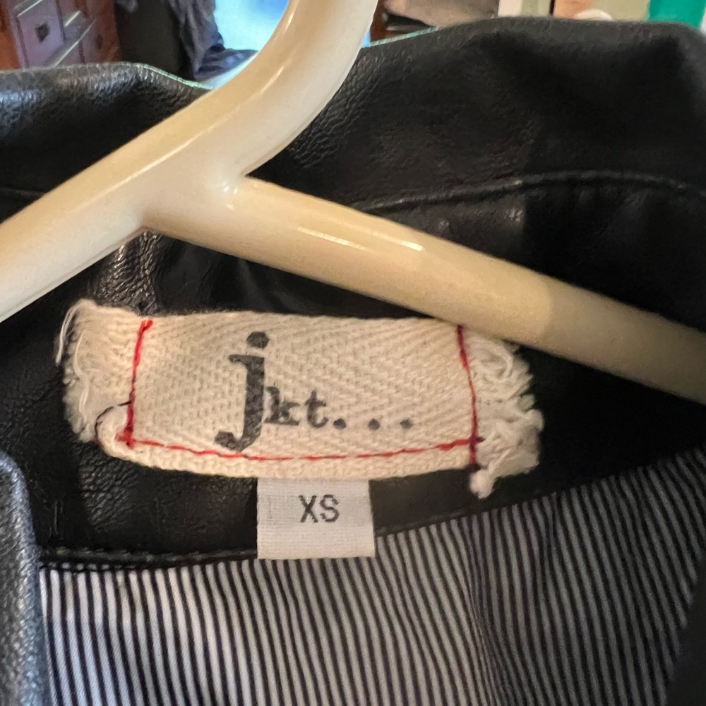 Anthropologie Vegan Leather Jacket - Picture 2 of 10